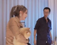 斗鱼主播米娜（Minana）直播间上演：修水管剧情！