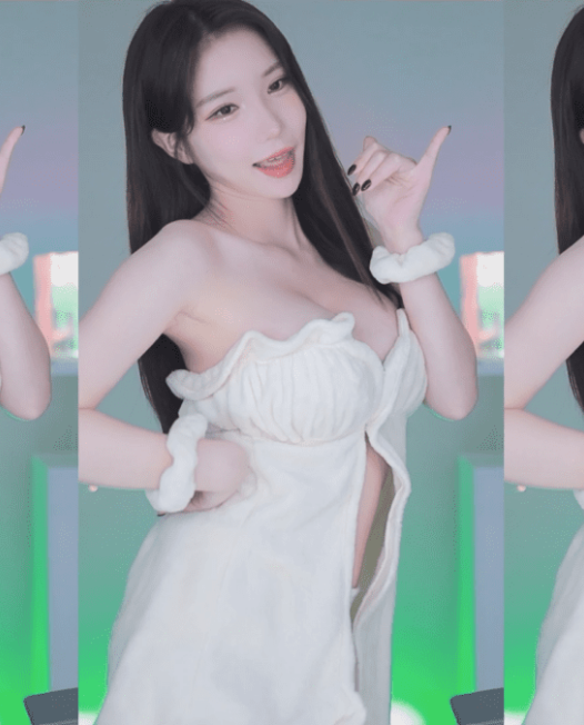 韩国 AfreecaTV 美女主播 BJ尹知予（BJ민지유）2024年11月直播热舞视频合集下载【15V/2.3G】