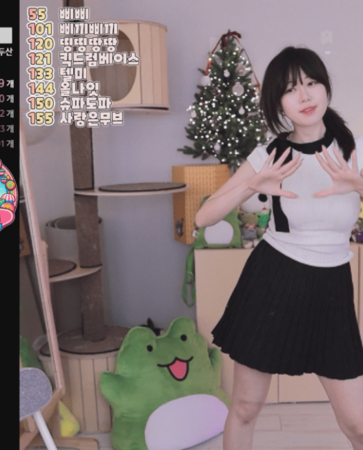 韩国 AfreecaTV BJ顾列（BJ꿀혜）2024年12月直播热舞视频合集下载【12V/1.6G】