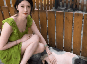 天气热还是故意擦边？轩子巨2兔撩裙引发争议，直播十年否认靠擦边起家