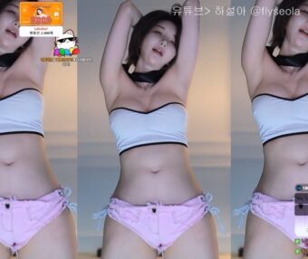 韩国 Sooplive（AfreecaTV）BJ韩叶拉（하설아）2025年7月直播热舞视频合集下载【22V/7G】